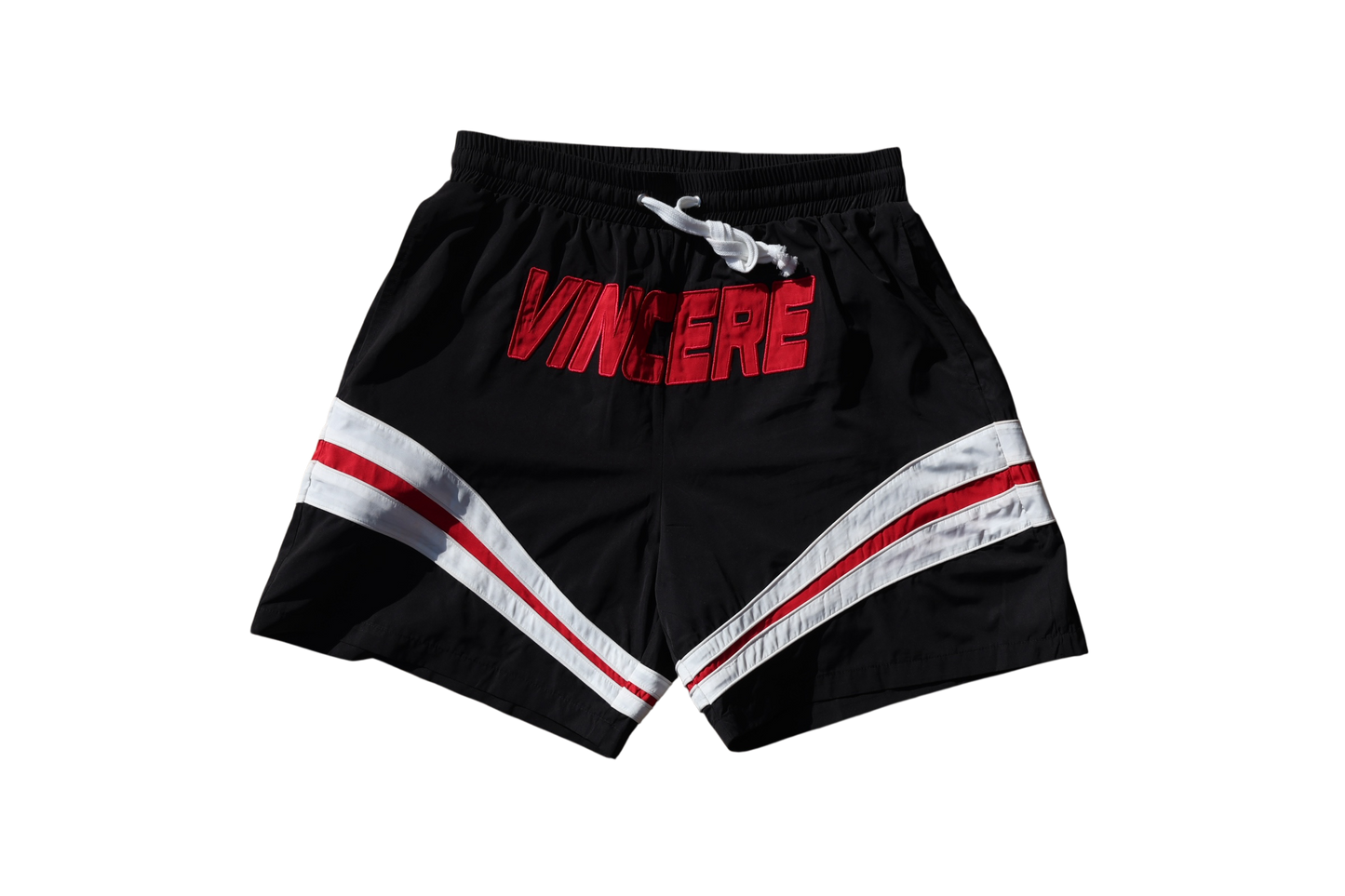 Red “Olympic” Summer Shorts