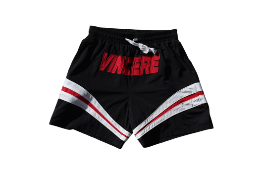 Red “Olympic” Summer Shorts