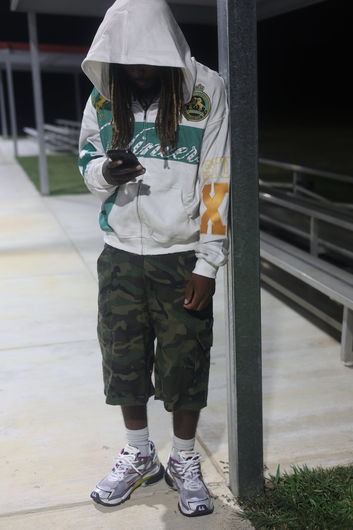 Green “ PRESTIGE” Zip-Up
